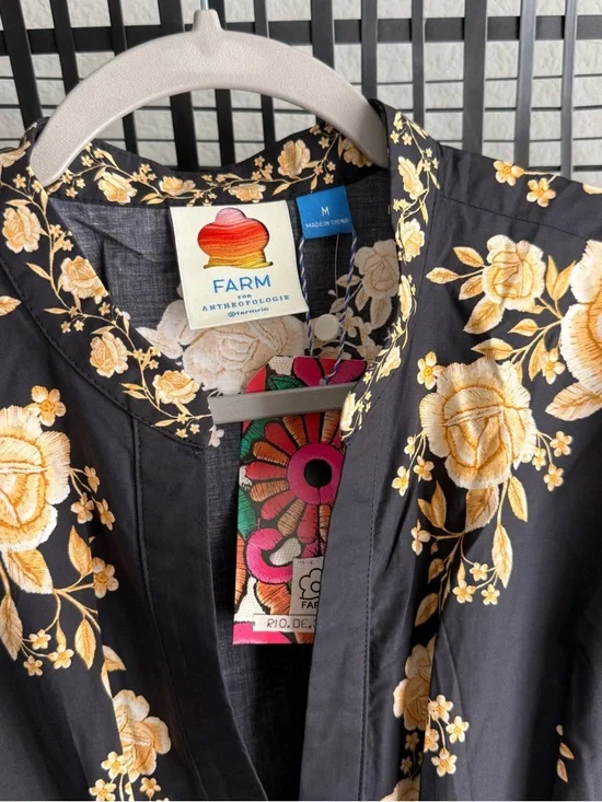 Farm Rio Anthropologie printed midi dress - Picture 8 of 8